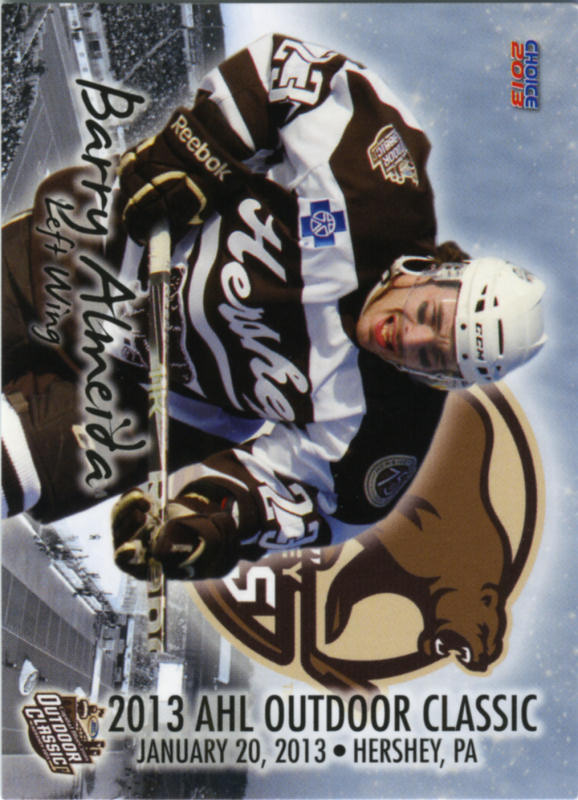 AHL Outdoor Classic 2012-13 hockey card image
