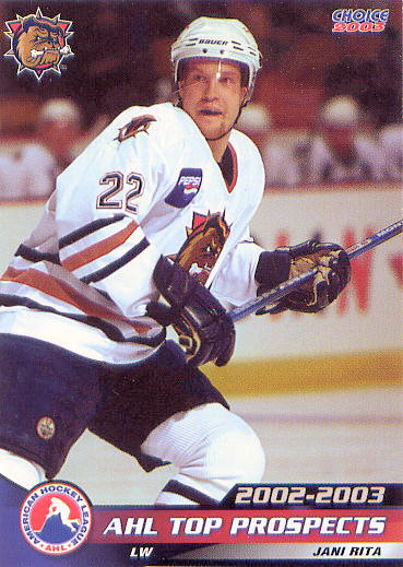 AHL Top Prospects 2002-03 hockey card image