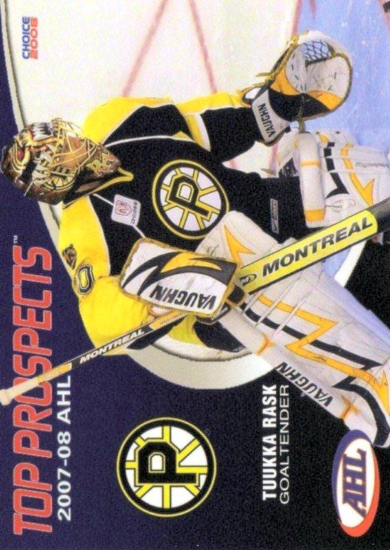 AHL Top Prospects 2007-08 hockey card image