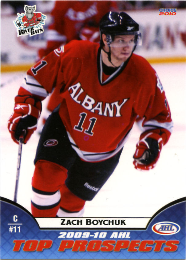 AHL Top Prospects 2009-10 hockey card image