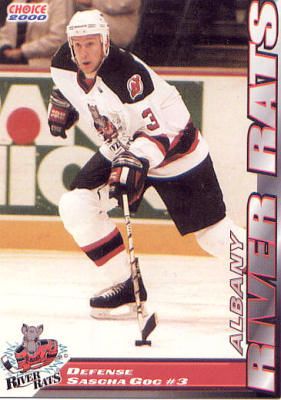 Albany River Rats 1999-00 hockey card image