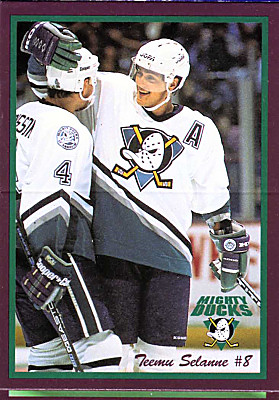 Anaheim Mighty Ducks 1996-97 hockey card image