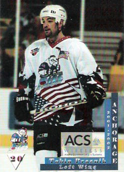 Anchorage Aces 2001-02 hockey card image