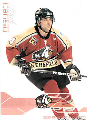 Bakersfield Condors 2008-09 hockey card image
