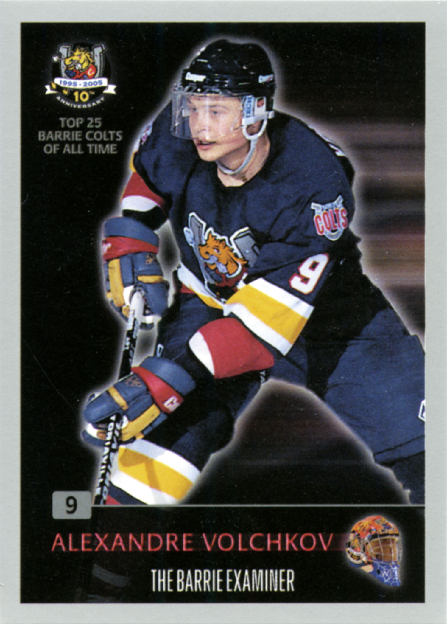 Barrie Colts 2007-08 hockey card image