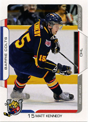 Barrie Colts 2009-10 hockey card image