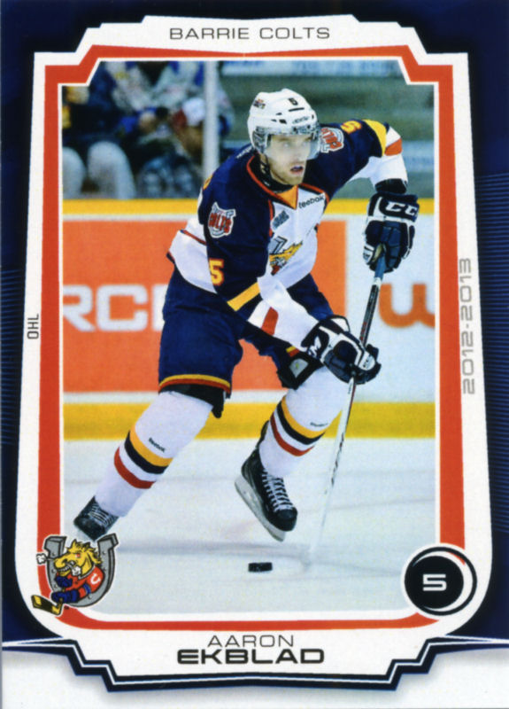 Barrie Colts 2012-13 hockey card image