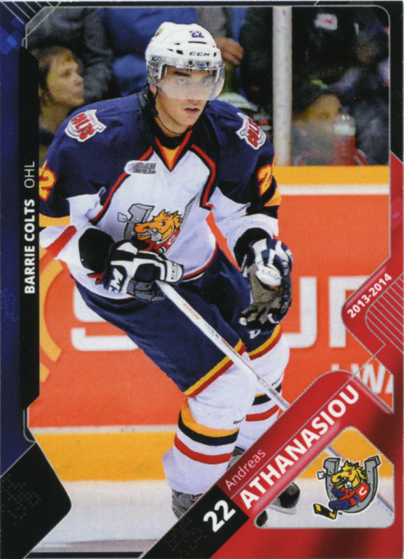 Barrie Colts 2013-14 hockey card image