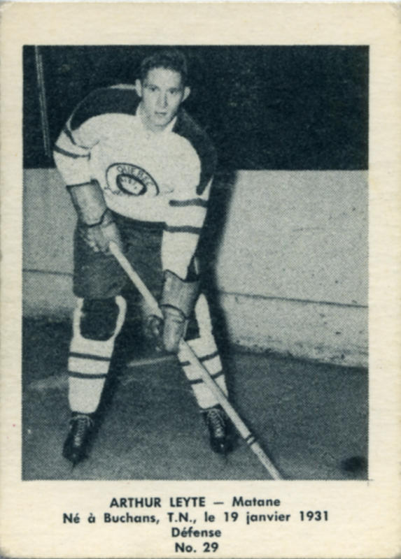 B and D [Bas Du Fleuve] 1952-53 hockey card image