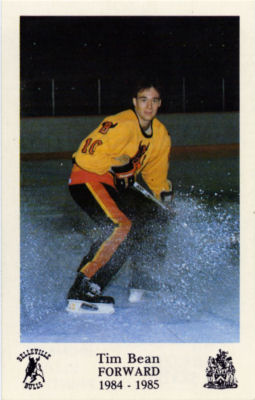 Belleville Bulls 1984-85 hockey card image