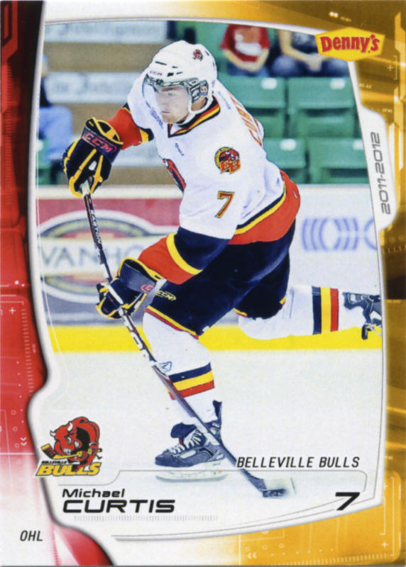 Belleville Bulls 2011-12 hockey card image