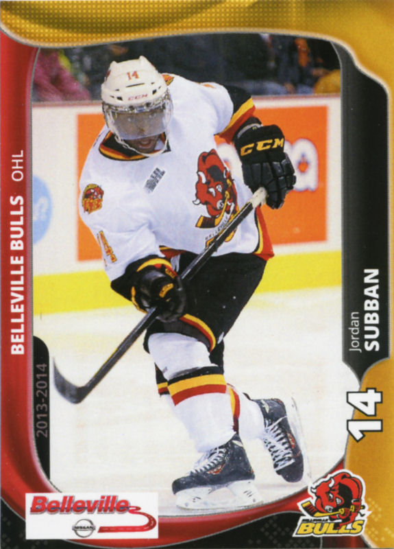 Belleville Bulls 2013-14 hockey card image