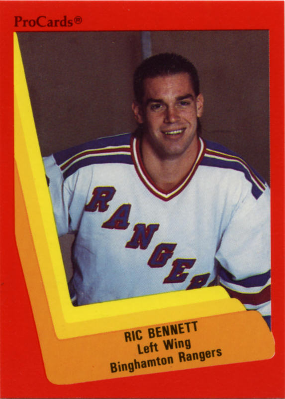 Binghamton Rangers 1990-91 hockey card image