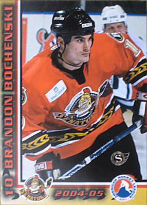 Binghamton Senators 2004-05 hockey card image