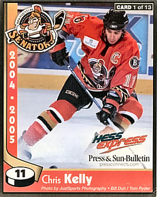 Binghamton Senators 2004-05 hockey card image