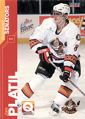 Binghamton Senators 2005-06 hockey card image