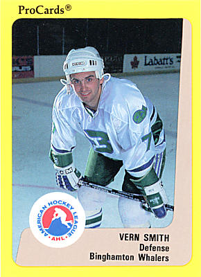 Binghamton Whalers 1989-90 hockey card image