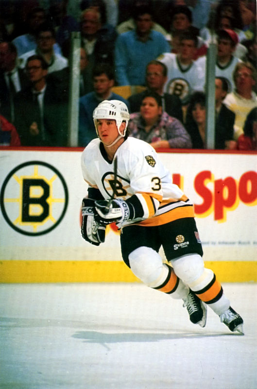 Boston Bruins 1989-90 hockey card image