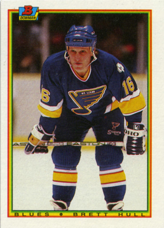Bowman 1990-91 hockey card image