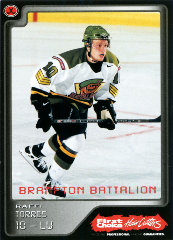 Brampton Battalion 1999-00 hockey card image