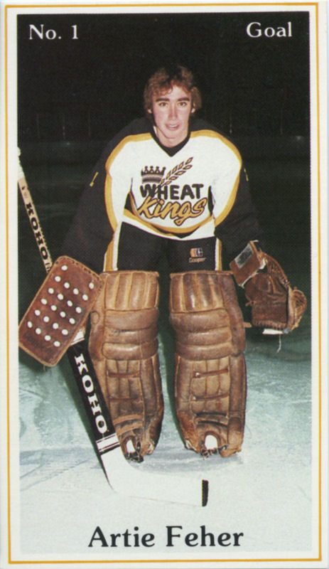 Brandon Wheat Kings 1984-85 hockey card image