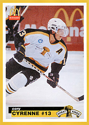 Brandon Wheat Kings 1997-98 hockey card image