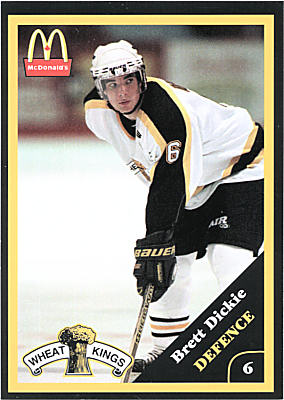 Brandon Wheat Kings 2000-01 hockey card image