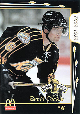 Brandon Wheat Kings 2001-02 hockey card image