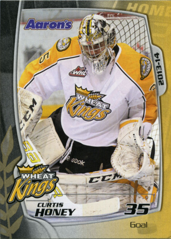 Brandon Wheat Kings 2013-14 hockey card image