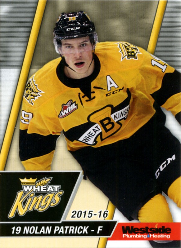 Brandon Wheat Kings 2015-16 hockey card image