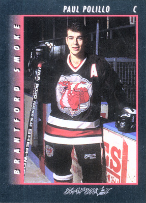 Brantford Smoke 1994-95 hockey card image