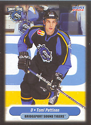 Bridgeport Sound Tigers 2003-04 hockey card image