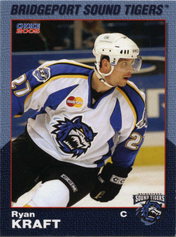 Bridgeport Sound Tigers 2004-05 hockey card image