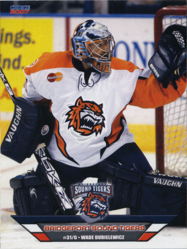 Bridgeport Sound Tigers 2006-07 hockey card image