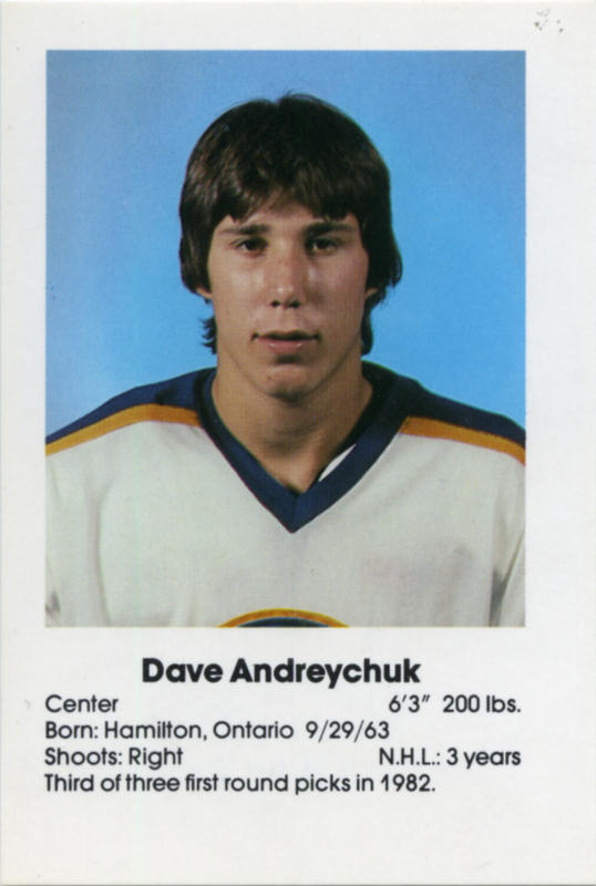 Buffalo Sabres 1984-85 hockey card image