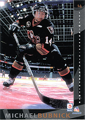 Calgary Hitmen 2000-01 hockey card image