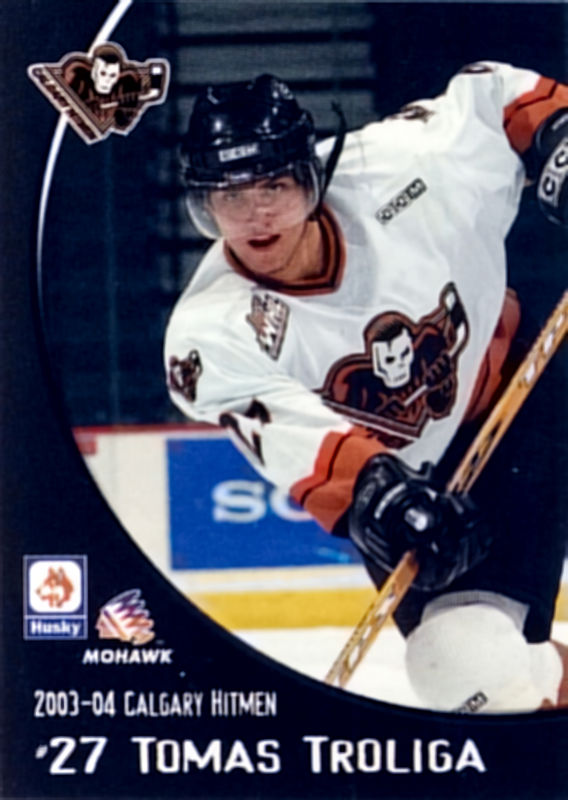 Calgary Hitmen 2003-04 hockey card image