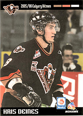 Calgary Hitmen 2005-06 hockey card image
