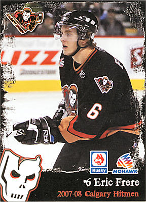 Calgary Hitmen 2007-08 hockey card image