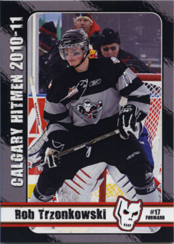 Calgary Hitmen 2010-11 hockey card image