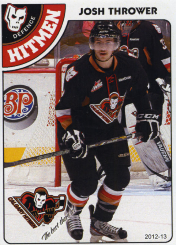 Calgary Hitmen 2012-13 hockey card image