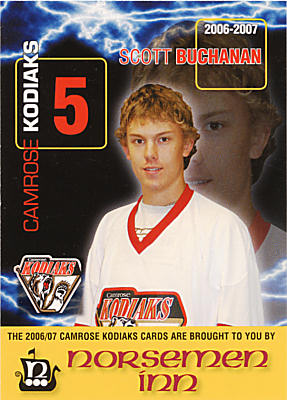 Camrose Kodiaks 2006-07 hockey card image