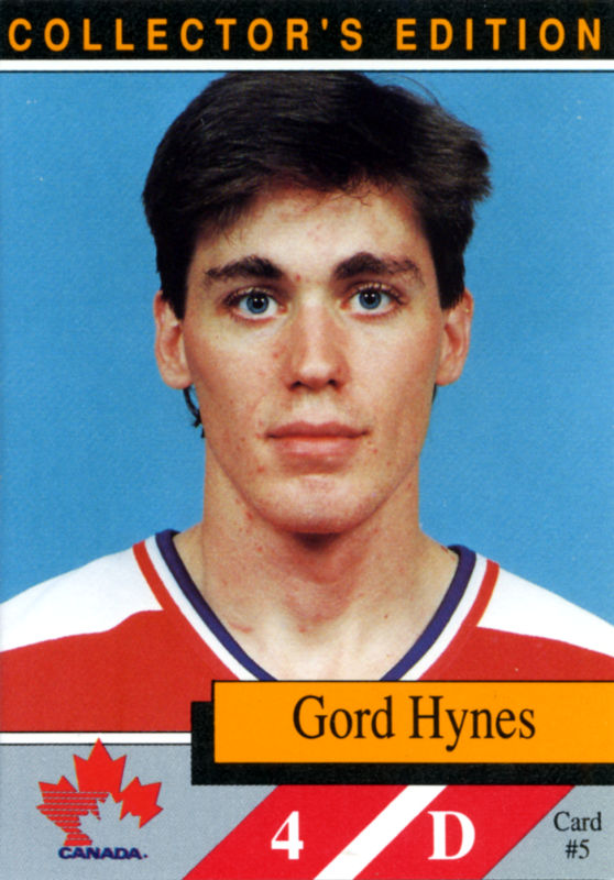 Canadian National Team 1990-91 hockey card image