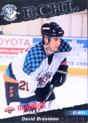 Charlotte Checkers 1997-98 hockey card image