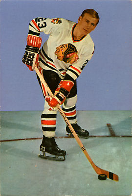 Chicago Blackhawks 1970-71 hockey card image