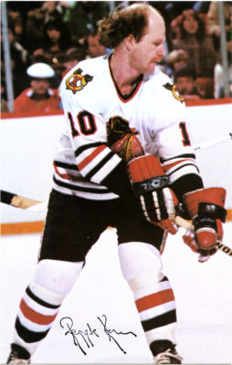 Chicago Blackhawks 1981-82 hockey card image