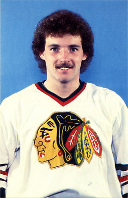 Chicago Blackhawks 1984-85 hockey card image