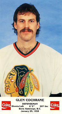 Chicago Blackhawks 1987-88 hockey card image