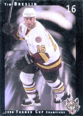 Chicago Wolves 1998-99 hockey card image