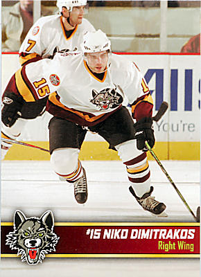 Chicago Wolves 2006-07 hockey card image